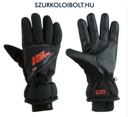 No Fear Ski Gloves (black - red)