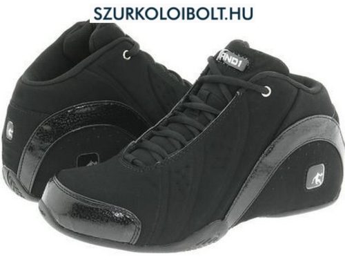 And1 cipő - Rocket Mid Black Nubuck - kosarascipő (fekete) basketball shoes - kosaras AND1 cipő 