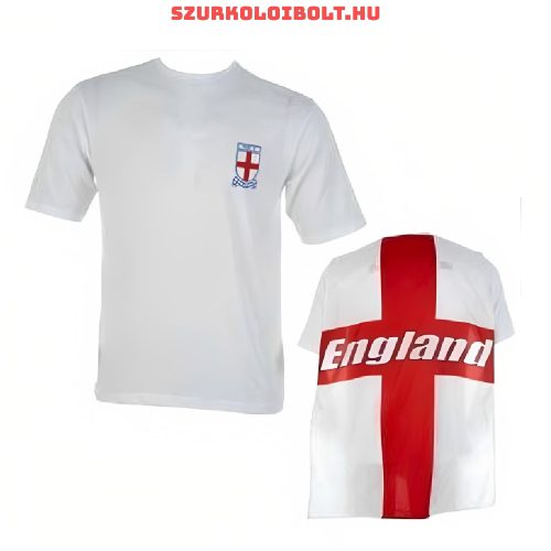 England junior T-shirt with a flag on the back