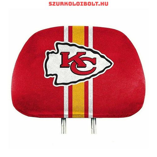 Kansas City Chiefs  headrest covers - official licensed product (2 pieces)