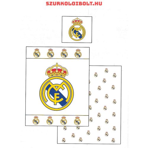 Real Madrid CF "Blue" Single Duvet Cover and Pillowcase Set