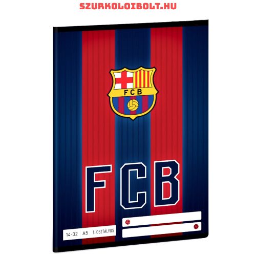 FC Barcelona stripes excercise book  A/5