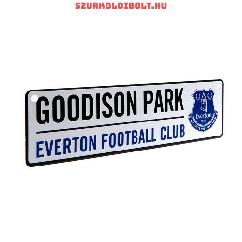 Everton FC Football Club Crest Metal Window Sign
