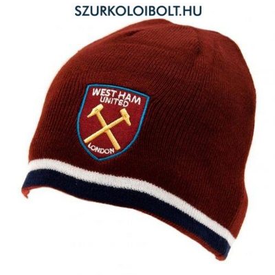 hovedvej kapillærer salvie West Ham United F.C. Reversible Knitted Hat - Original footb