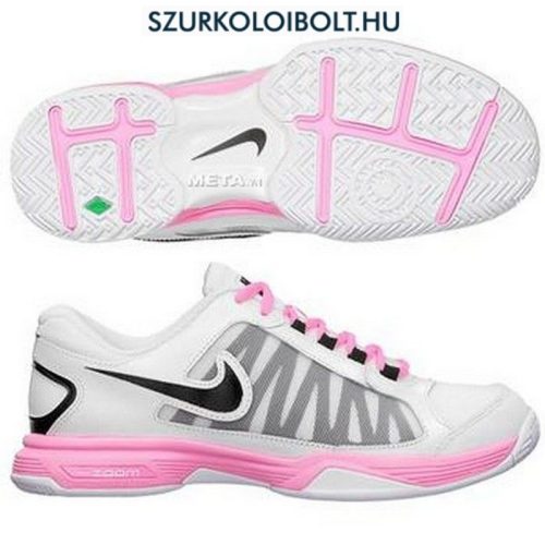 Nike Zoom Courtlite 3 White + Pink Women's Tennis Shoes