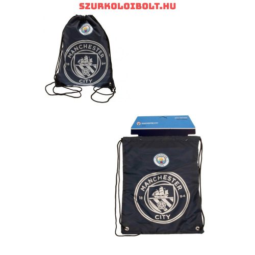 Man City Official Crested Gym Bag Approx 44cm x 33cm Flat Manchester City FC 