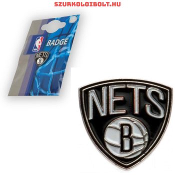 on a header card official licensed product metal crest key ring Brooklyn Nets Keyring approx 45mm x 45mm 