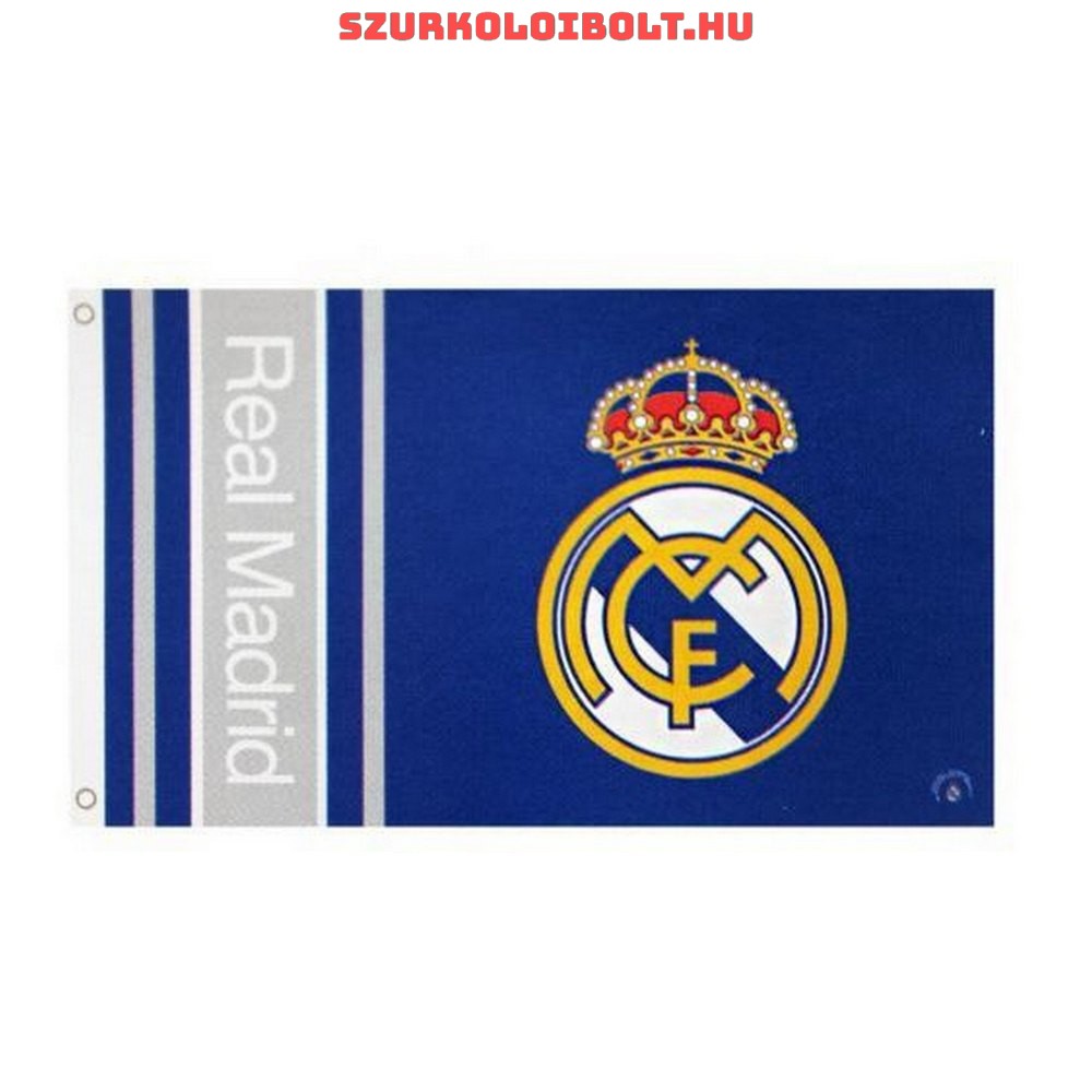 Compra Bandera Real Madrid F.C. mit Metallösen - ca. 5ft x 3ft (152 cm x 91  cm)- Offizielles Produkt