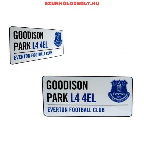 Everton FC Metal Street Sign