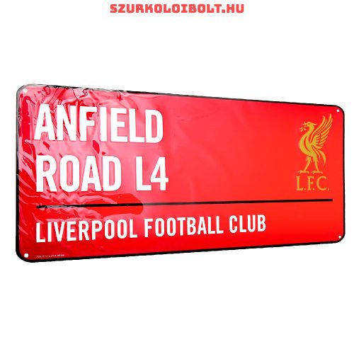 Liverpool FC Metal Street Sign