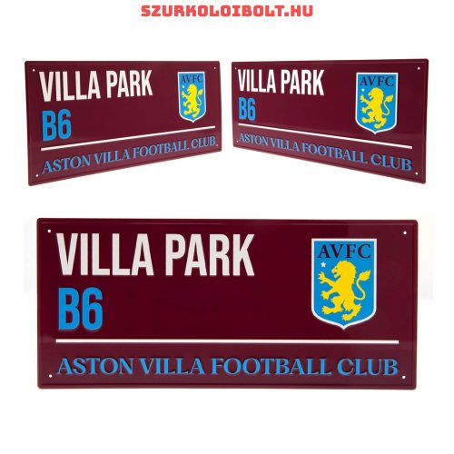 Aston Villa Metal Street Sign