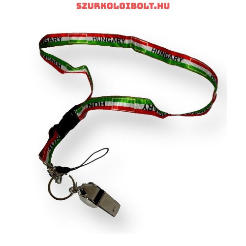Hungary lanyard with a whistle