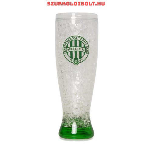 Ferencváros freezing beer glass 