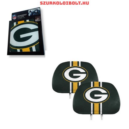 Green Bay Packers  headrest covers - official licensed product (2 pieces)