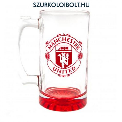 Manchester United FC Tall Beer Glass