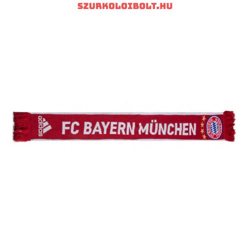 Adidas Bayern München FC Official Blue Jacquard Scarf NR Knit 