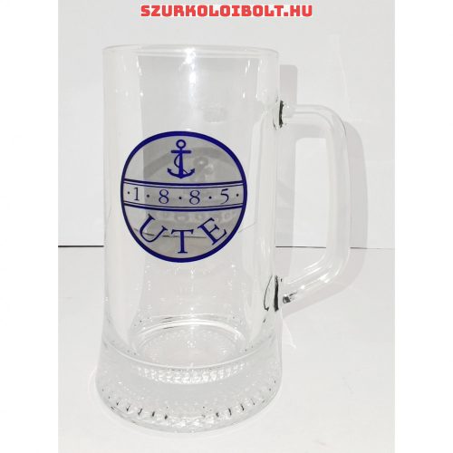 Újpest beer glass