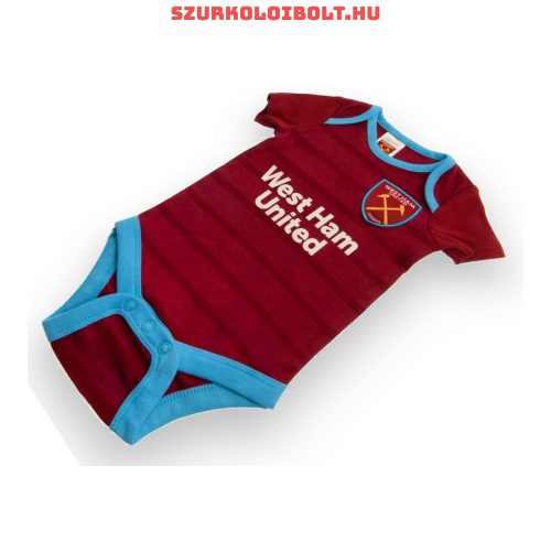 West Ham United Fc body set for babies - original, licensed product (1 piece) 
