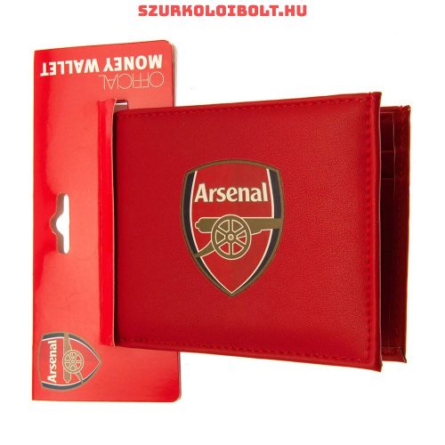 Arsenal FC leather Wallet - official Arsenal product with Crest