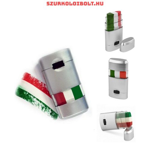 Hungary tricolor face paint