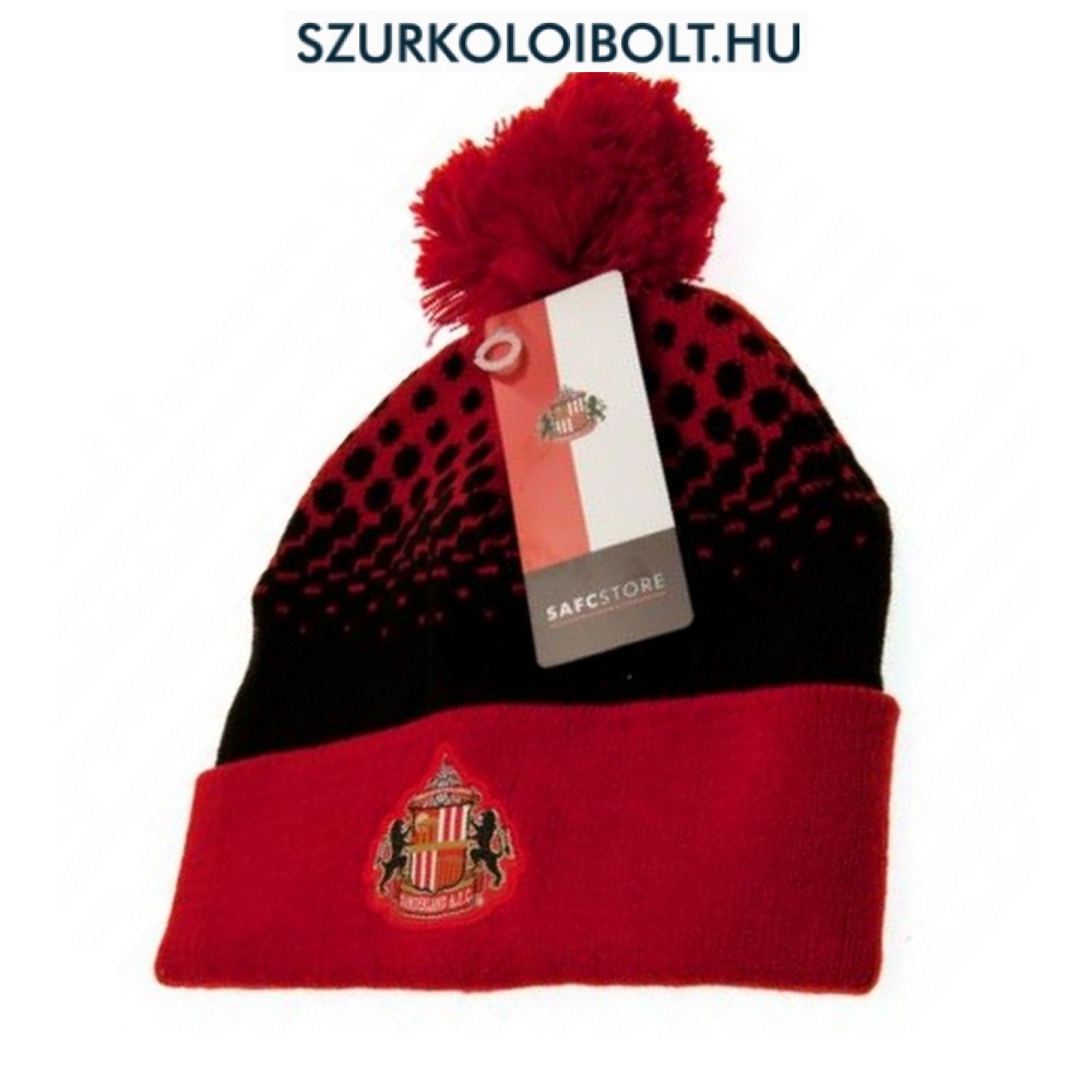 Sunderland AFC Official Football Knitted Beanie Hat UTBS408_1
