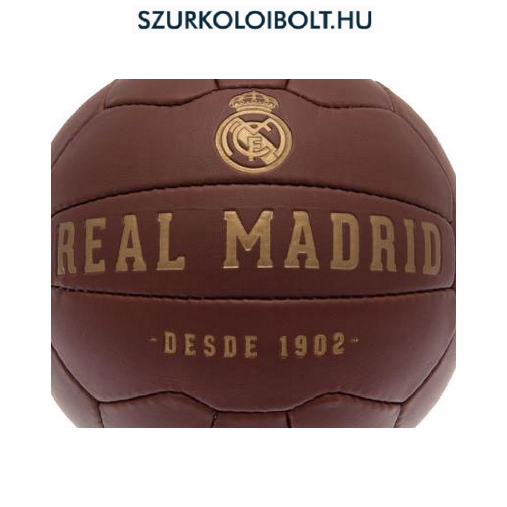 Real Madrid 1902 Soccer ball -Black