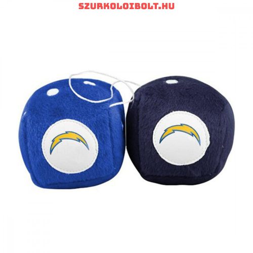 San Diego Chargers fuzzy dice
