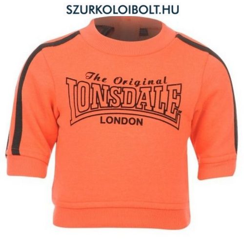 Lonsdale sweatshirt for babies (orange / coral)