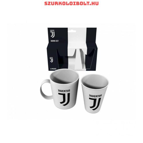 Juventus plastic mug set - official merchandise