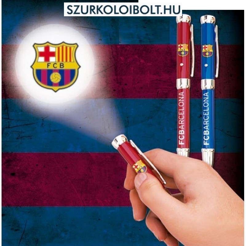 FC Barcelona set écriture 1 stylo a bille + 4 crayons Idée Cadeau Champions  Club Football FC Barca Barcelone