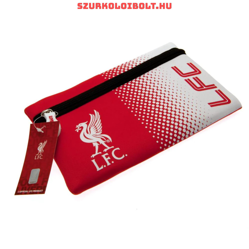 Liverpool FC Childrens/Kids Official Wordmark Football Crest Pencil Case 