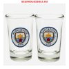 Manchester City shot glass set
