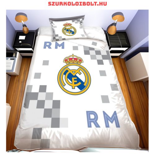 Real Madrid CF "Blue" Single Duvet Cover and Pillowcase Set