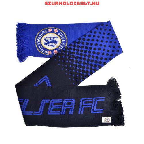 CHELSEA FC Official Blue Jacquard Scarf NR Knit 1905