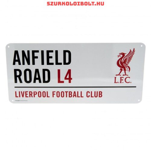 Liverpool FC Metal Street Sign