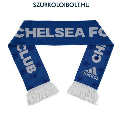 Adidas CHELSEA FC Official Blue Jacquard Scarf NR Knit 