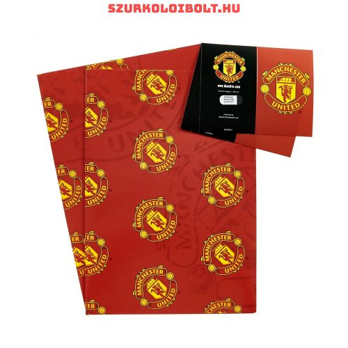 Official Manchester United Gift Wrap, 2 Sheets
