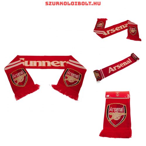 Arsenal FC red scarf - official licensed product