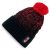 Official AC Milan Black Two-Tone Beanie – Red Trim 1899