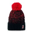 Official AC Milan Black Two-Tone Beanie – Red Trim 1899