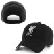 Liverpool FC Core Black Cap, Liverbird Embroidery, Premier League Gift