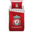 Liverpool FC Football Single Duvet Cover and Pillowcase Premier League Design Bedding