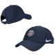 Official Nike Paris Saint-Germain (PSG) Club Cap – Adjustable Baseball Hat, Obsidian