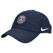 Official Nike Paris Saint-Germain (PSG) Club Cap – Adjustable Baseball Hat, Obsidian