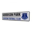 Everton FC Football Club Crest Metal Window Sign