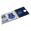 Everton FC Football Club Crest Metal Window Sign