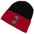 Official AC Milan Two-Tone Beanie Black-Red – Acrylic Fan Hat 1899