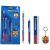 Official FC Barcelona 4-Piece Stationery Set with Keychain