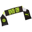 Official Puma Borussia Dortmund BVB Fan Scarf – Licensed Merchandise, Black & Yellow Alert