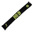 Official Puma Borussia Dortmund BVB Fan Scarf – Licensed Merchandise, Black & Yellow Alert